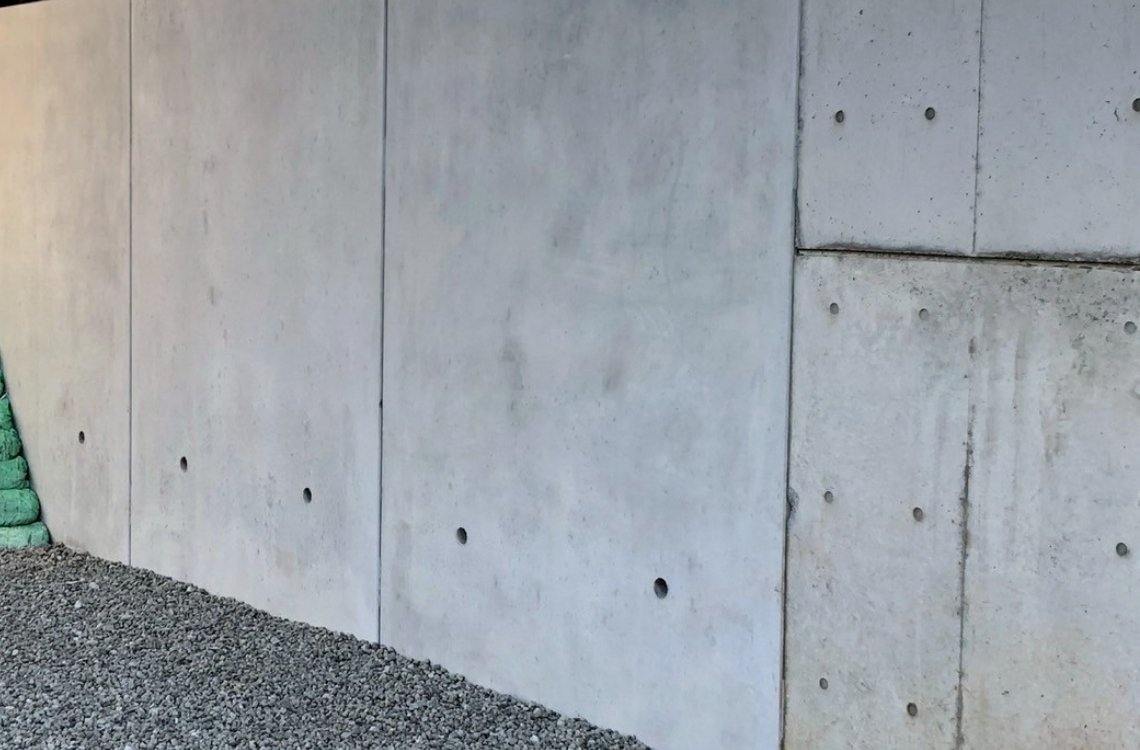 コンクリート打ち放し調仕上げ