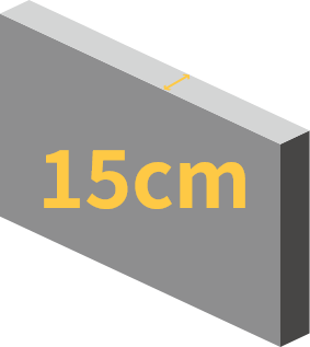 厚み15cm