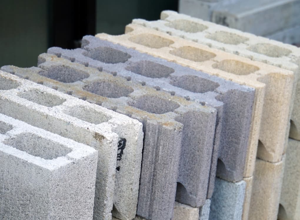 デザイン性の高い化粧ブロックにも対応しています