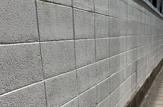 目隠しブロック塀施工