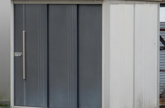 耐雪・耐風物置設置