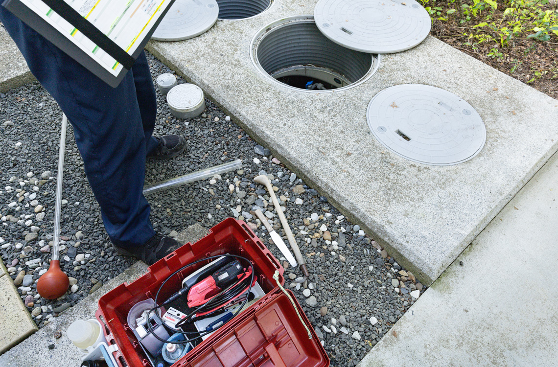排水設備の整備工事