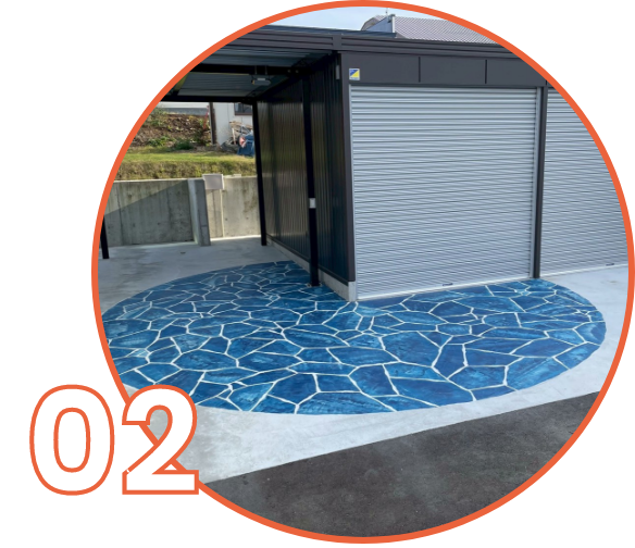 自由なデザインと耐久性